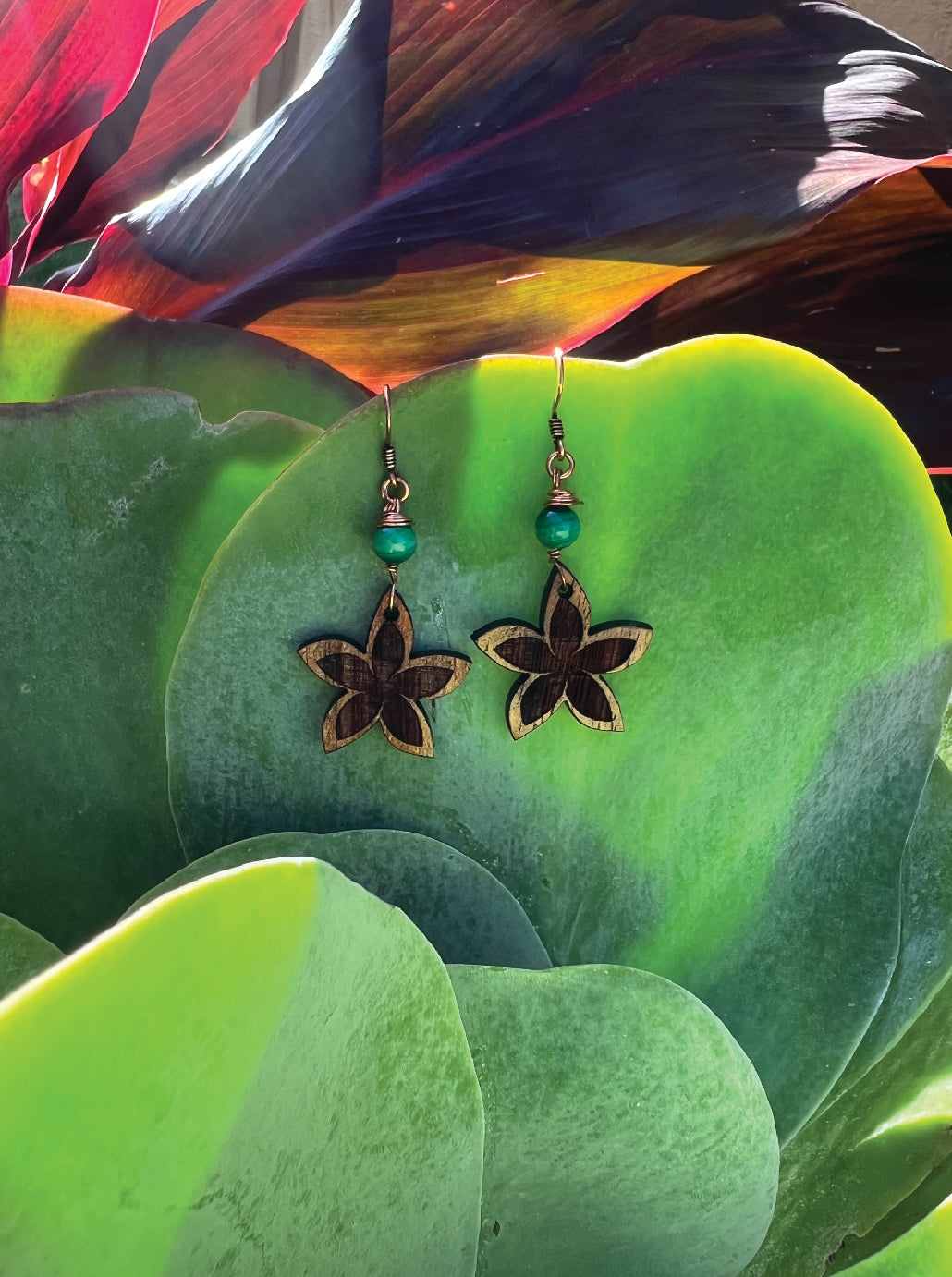 Plumeria Earring