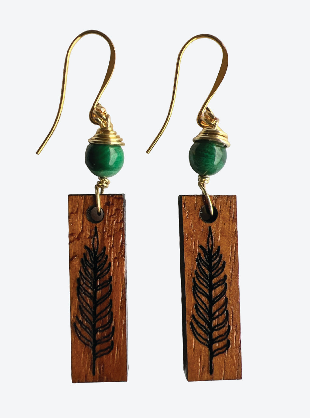 Embrace Fern Earring