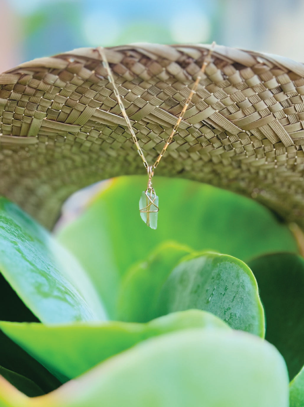 Kauai Beach Glass Necklace