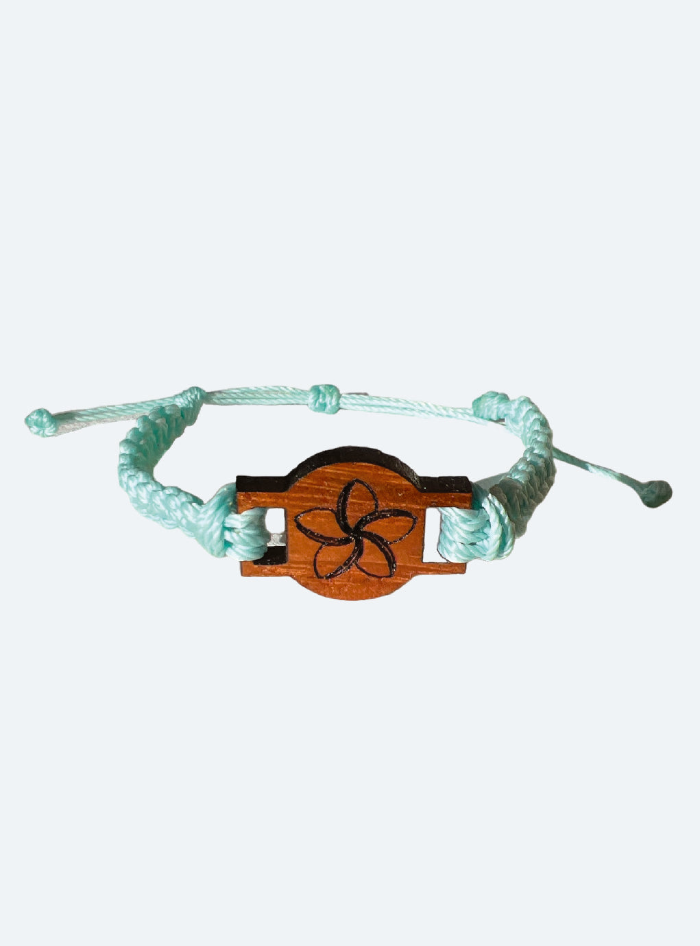 Koa Wood Plumeria Bracelet