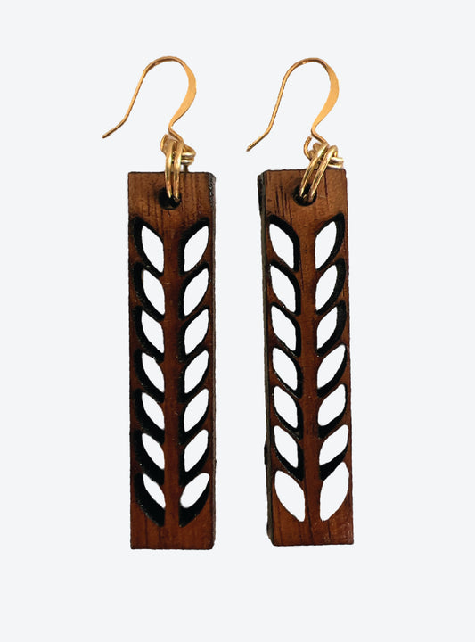 Heliconia Flower Earring